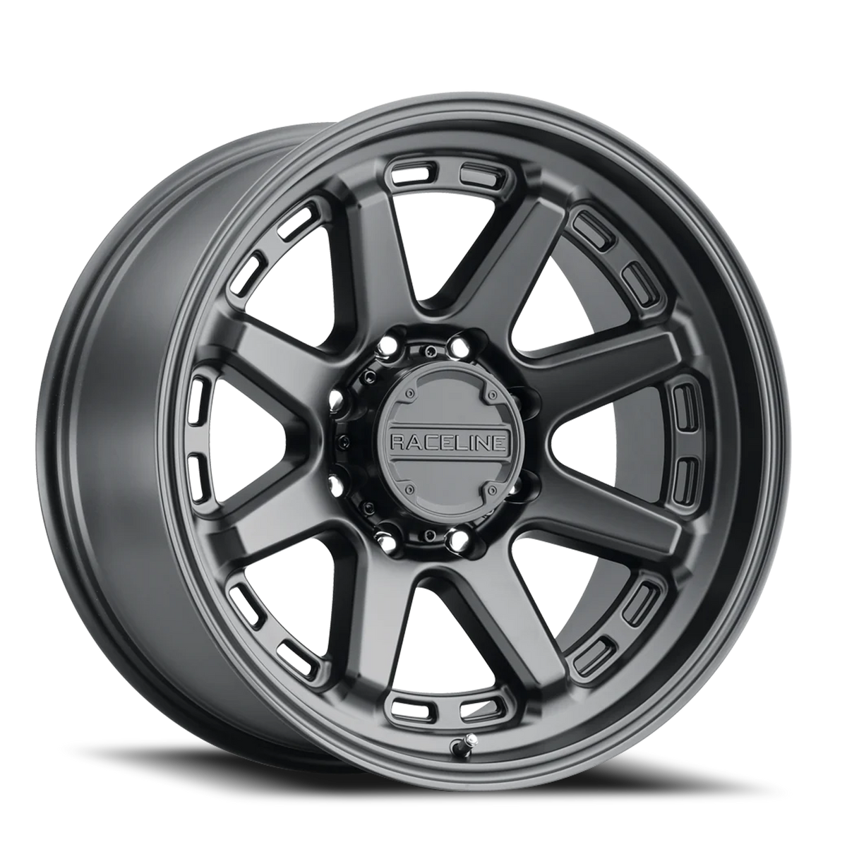 Aluminum Wheels 20x10 Scout 947B Satin Black -19 Offset 8 on 170 Bolt Pattern 125.2 Bore Raceline