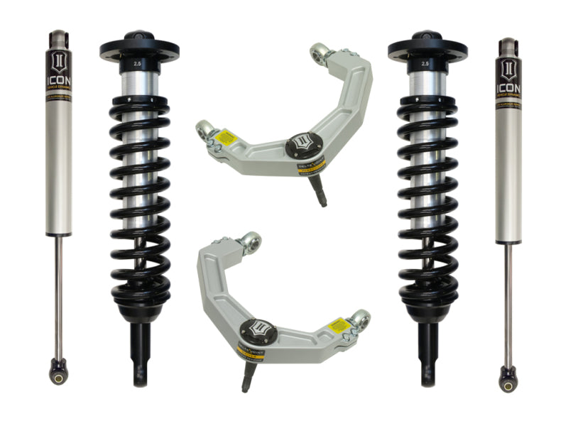 ICON 04-08 Ford F150 2WD 0-2.63in Stage 2 Suspension System w/ Billet Uca