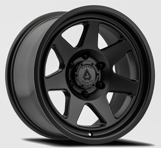 Arena Ridge Satin Black Wheels & Tires