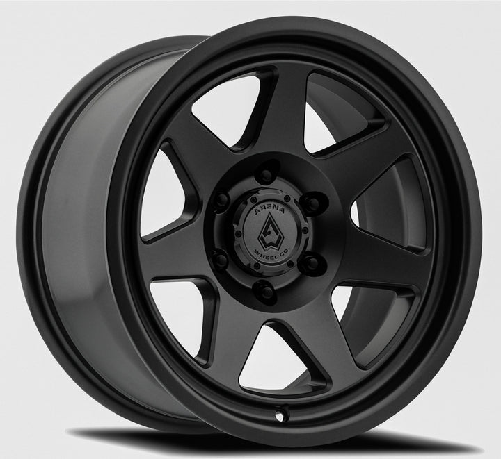 Arena Ridge Satin Black Wheels & Tires