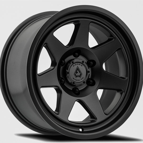 Arena Ridge 17x8.5 satin black 6on5.5 0mm