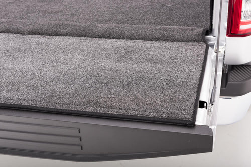 09-14 Ford F-150 6.5' Bed With Factory Step Gate Complete Truck Bed Liner 3/4 Inch Thick Floor 1/4 Inch Thick Side Walls Incl. Bulkhead And Tailgate w/Tailgate Step Charcoal BedRug
