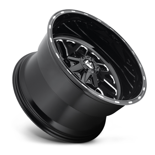 Aluminum Wheels 26X12 Triton D581 8 On 170 Gloss Black Milled 125.1 Bore -44 Offset Mesh Spoke Fuel Off Road Wheels