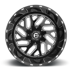 Aluminum Wheels 26X12 Triton D581 8 On 170 Gloss Black Milled 125.1 Bore -44 Offset Mesh Spoke Fuel Off Road Wheels