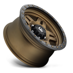 Aluminum Wheels 18X9 Anza D583 8 On 170 Bronze 125.1 Bore 1 Offset 5 Spoke Fuel Off Road Wheels