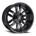 Aluminum Wheels 20X10 Sledge D595 8 On 170 Gloss Black Milled 125.1 Bore -18 Offset Fuel Off Road Wheels