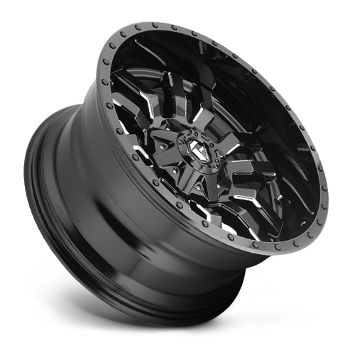 Aluminum Wheels 26X14 Sledge D595 8 On 165.1 Gloss Black Milled 125.1 Bore -75 Offset Fuel Off Road Wheels