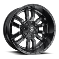 Aluminum Wheels 18X9 Sledge D596 5 On 139.7/5 On 150 Matte Black/Gloss Black Lip 110.1 Bore -12 Offset Fuel Off Road Wheels