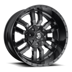Aluminum Wheels 20X10 Sledge D596 5 On 114.3/5 On 127 Matte Black/Gloss Black Lip 78.1 Bore -18 Offset Fuel Off Road Wheels