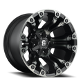 Aluminum Wheels 18X9 Vapor D851 5 On 114.3/5 On 127 Matte Black Gray Tint 78.1 Bore 1 Offset Fuel Off Road Wheels