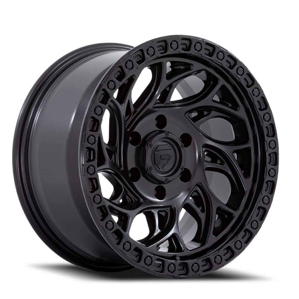 Aluminum Wheels 17X9 Runner OR D852 6 On 114.3 Blackout 66.06 Bore 1 Offset Fuel Off Road Wheels