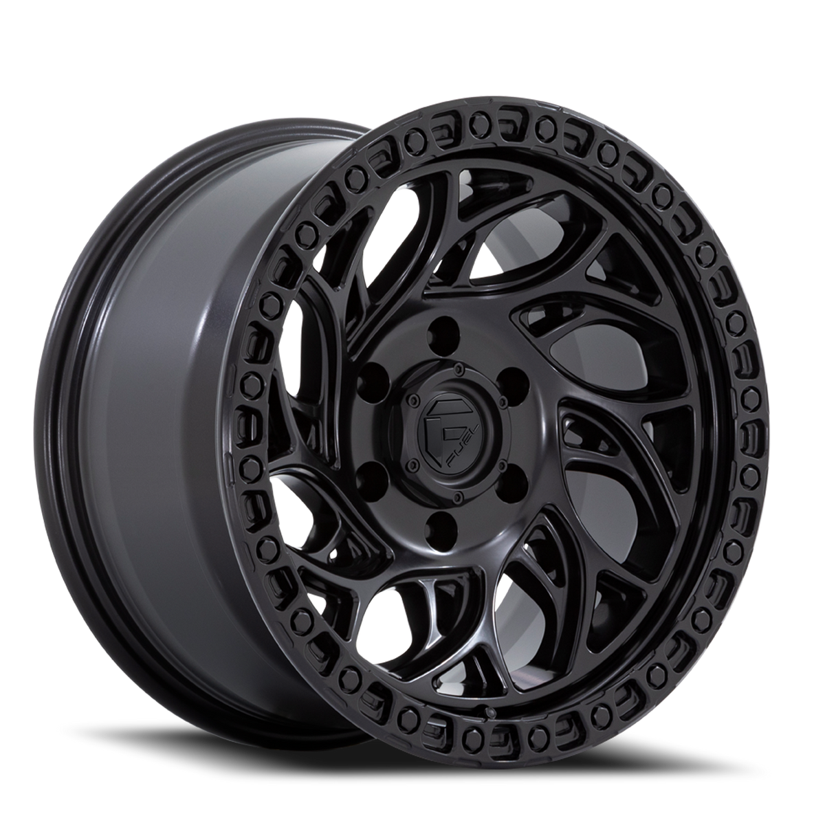 Aluminum Wheels 17X9 Runner OR D852 6 On 114.3 Blackout 66.06 Bore 1 Offset Fuel Off Road Wheels