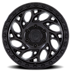 Aluminum Wheels 17X9 Runner OR D852 6 On 114.3 Blackout 66.06 Bore 1 Offset Fuel Off Road Wheels