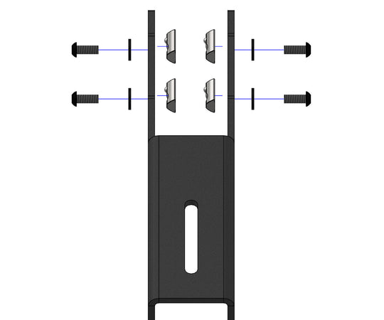 Prinsu Fly Rod Holder Mount