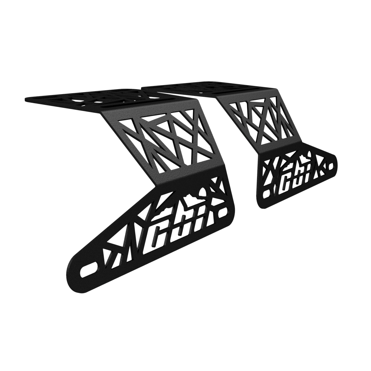 Jeep Gladiator Ditch Light Brackets
