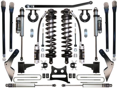05-07 Ford F-250/F-350 4-5.5 Inch Stage 5 Coilover Conversion System Icon Vehicle Dynamics