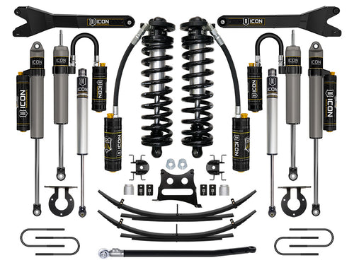 08-10 Ford F250/F350 2.5-3 Inch Lift Stage 6 Coilover System W/ Leaf Springs Icon Vehicle Dynamics