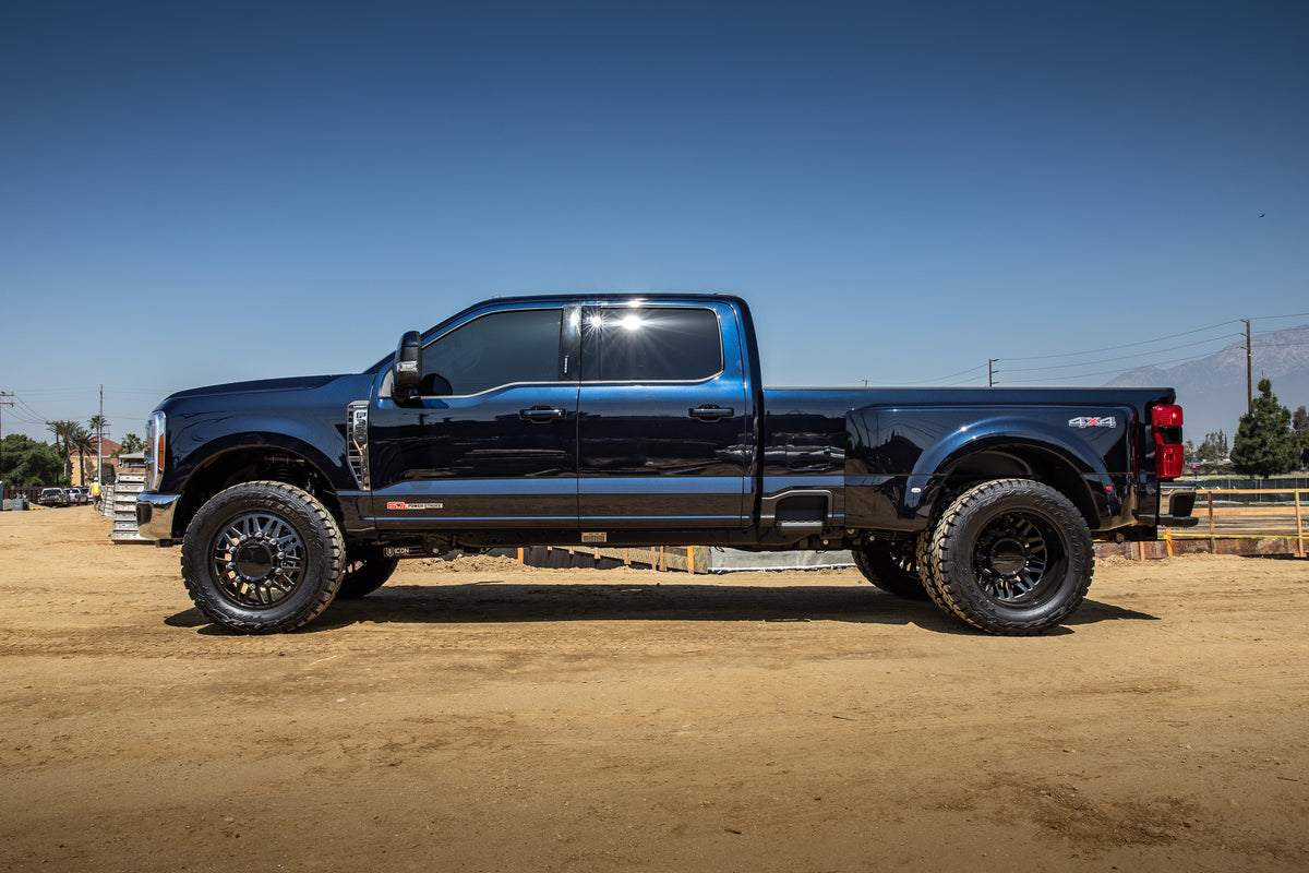 2023-2025 Ford F-250/F-350 Super Duty 4WD Gas 2.5 Inch Lift Stage 4 Suspension System W/ Radius Arms Icon Vehicle Dynamics