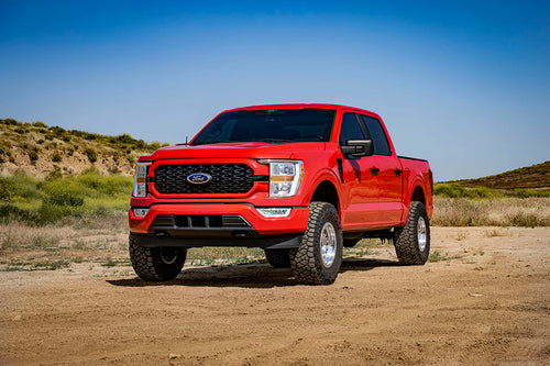 2021-2024 Ford F-150 4WD 3.5-4.5 Inch Lift Stage 4 Suspension System Billet CDCV Icon Vehicle Dynamics