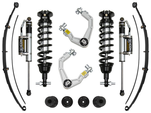 19-21 Ford Ranger 0-3.5 Inch Lift Stage 6 Susp System Billet UCA Al Knuckle Icon Vehicle Dynamics