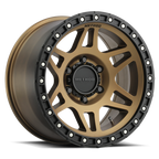 Aluminum Wheels 17x8.5 MR312 Bolt Pattern 6 On 139.7 Offset 0 Lip Size 0.98 Method Bronze BRZ Matte Black Lip Method