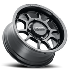 Aluminum Wheels 15x7 MR409 Bead Grip UTV Bolt Pattern 4 On 136 Offset 13 Lip Size 2.95 Matte Black MB Method