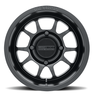 Aluminum Wheels 15x7 MR409 Bead Grip UTV Bolt Pattern 4 On 136 Offset 13 Lip Size 2.95 Matte Black MB Method