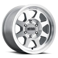 MR701 Bead Grip, 17x8.5, 0mm Offset, 5x5, 71.5mm Centerbore, Machined Clear Coat, Method Race Wheels