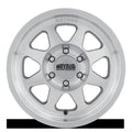 MR701 Bead Grip, 17x8.5, 0mm Offset, 6x5.5, 106.25mm Centerbore, Machined Clear Coat, Method Race Wheels