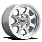 MR701 Bead Grip, 17x8.5, 0mm Offset, 6x5.5, 106.25mm Centerbore, Machined Clear Coat, Method Race Wheels