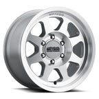 MR701 Bead Grip, 17x8.5, 0mm Offset, 8x6.5, 130.81mm Centerbore, Machined Clear Coat, Method Race Wheels