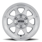 MR701 Bead Grip, 17x8.5, 0mm Offset, 8x6.5, 130.81mm Centerbore, Machined Clear Coat, Method Race Wheels