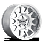 MR703 Bead Grip, 17x8.5, 0mm Offset, 5x5, 71.5mm Centerbore, Machined Clear Coat, Method Race Wheels