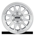 MR703 Bead Grip, 17x8.5, 0mm Offset, 6x5.5, 106.25mm Centerbore, Machined Clear Coat, Method Race Wheels
