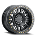 Aluminum Wheels 17x9 Ryno Cast Beadlock RT951B Satin Black Black Beadlock Ring -12 Offset 8 on 165.1 Bolt Pattern 130.81 Bore Raceline