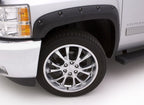 Rivet Style Fender Flare Set Rear, Smooth, 2-Piece Set 2014-2015 Sierra 1500 Fleetside Lund