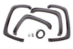 Rivet Style Fender Flare Set Front and Rear, Textured, 4-Piece Set 2014-2015 Sierra 1500 Fleetside Lund