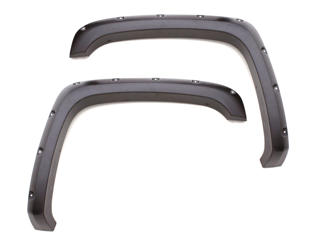 Rivet Style Fender Flare Set Front, Smooth, 2-Piece Set 2015-2017 Ford F-150 Fleetside Lund