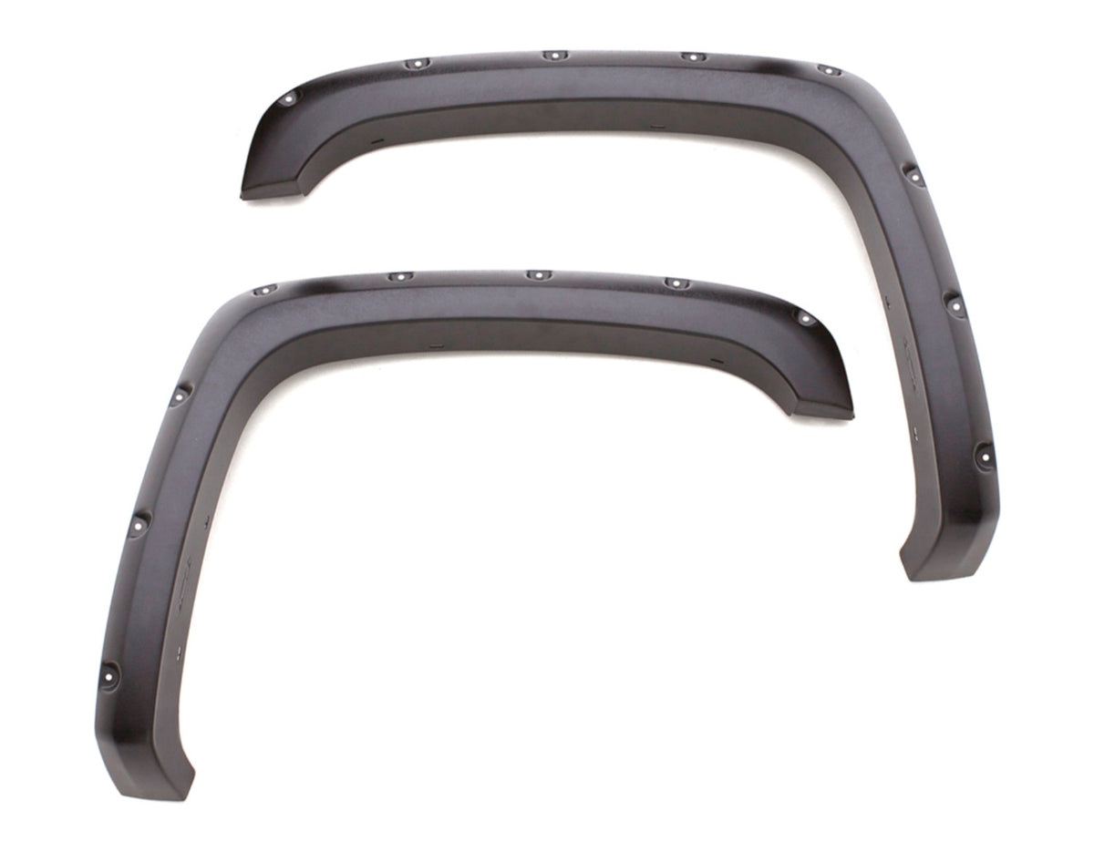 Rivet Style Fender Flare Set Front, Smooth, 2-Piece Set 2015-2017 Ford F-150 Fleetside Lund