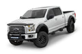 Rivet Style Fender Flare Set Front and Rear, Textured, 4-Piece Set 2015-2017 Ford F-150 Fleetside Lund