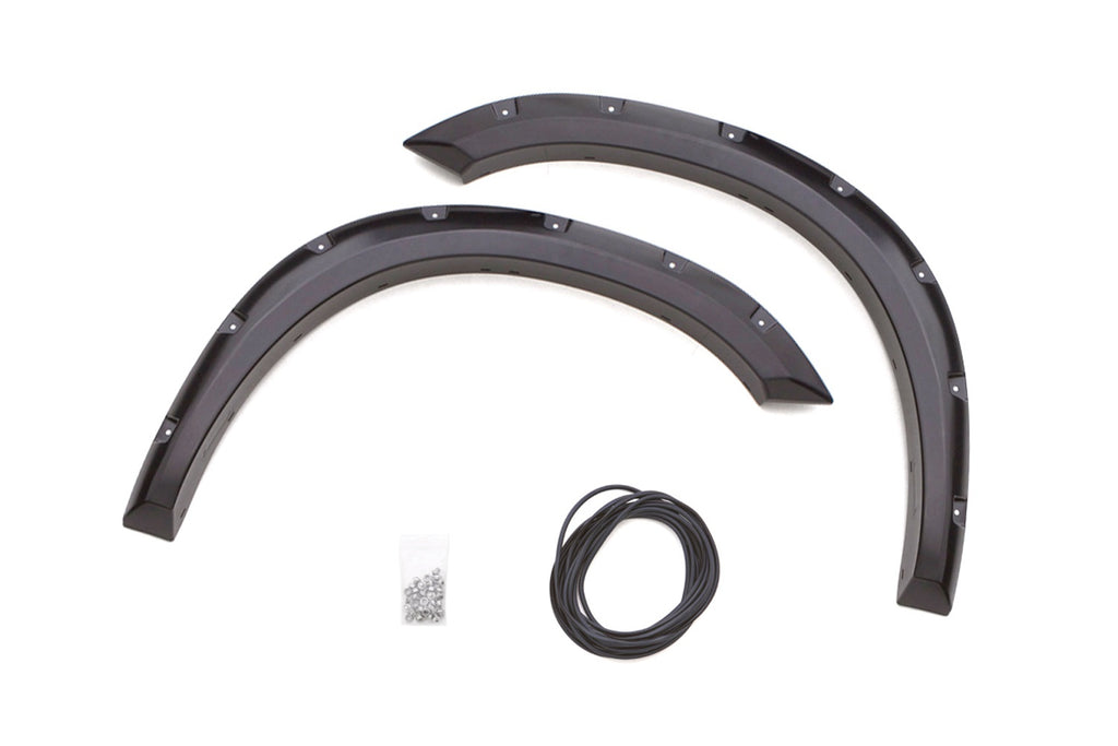 Rivet Style Fender Flare Set Front, Textured, 2-Piece Set 2019-2024 Ram 1500 Lund