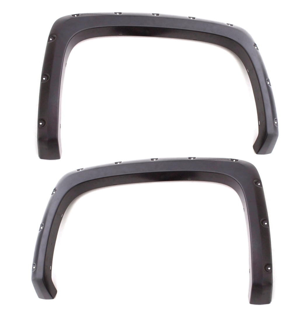 Rivet Style Fender Flare Set Rear, Textured, 2-Piece Set 2019-2022 Ford Ranger 72.7 Bed Lund