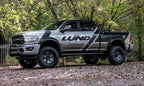 Rivet Style Fender Flare Set Front and Rear, Textured, 4-Piece Set 2019-2024 Ram 2500/3500 Lund