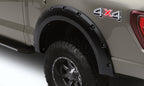 Rivet Style Fender Flare Set Rear, Textured, 2-Piece Set 2021-2024 Ford F-150 Lund
