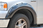 Rivet Style Fender Flare Set Front, Textured, 2-Piece Set 2004-2008 Ford F-150 Fleetside Lund