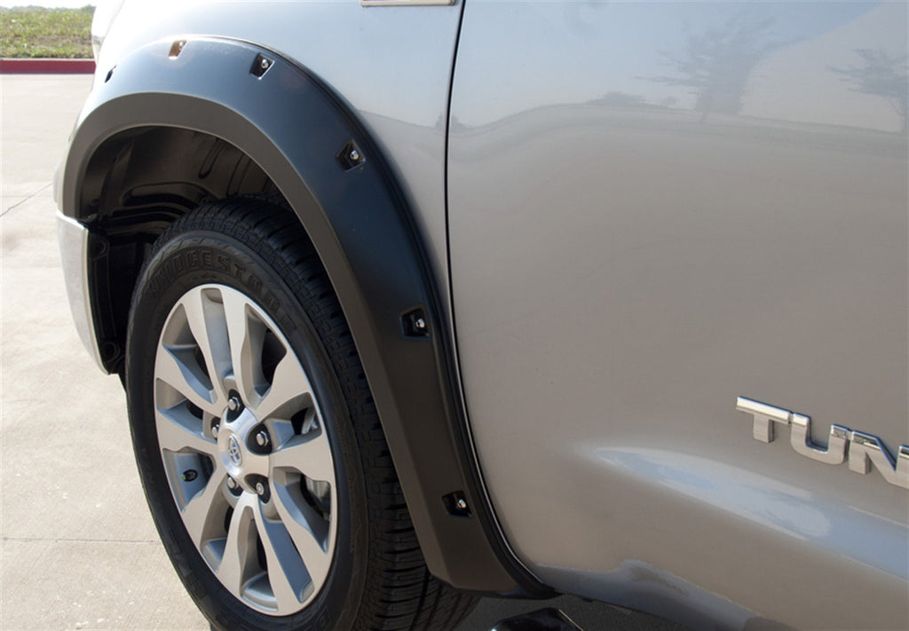 Rivet Style Fender Flare Set Front, Smooth, 2-Piece Set 2007-2013 Toyota Tundra Fleetside Lund
