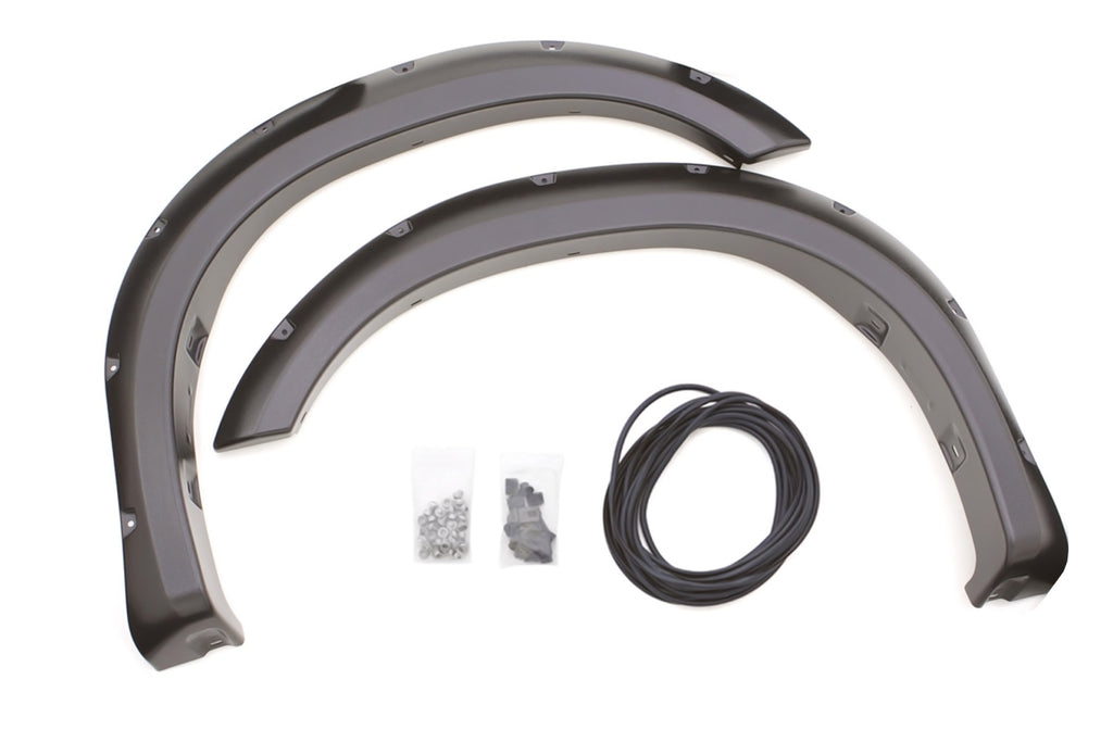 Rivet Style Fender Flare Set Front, Smooth, 2-Piece Set 2007-2013 Toyota Tundra Fleetside Lund