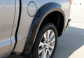 Rivet Style Fender Flare Set Rear, Textured, 2-Piece Set 2007-2013 Toyota Tundra Fleetside Lund