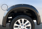 Rivet Style Fender Flare Set Rear, Textured, 2-Piece Set 2007-2013 Toyota Tundra Fleetside Lund