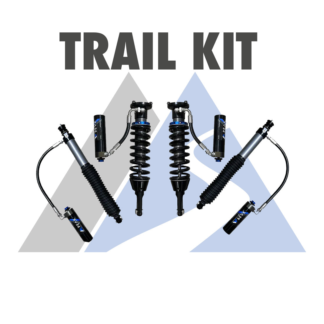 Peak Suspension 2.5" Trail Kit | Toyota Tundra / Sequoia 2022+